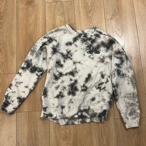 Clare V Sweatshirt - Tie Die Gray